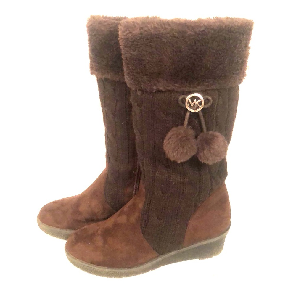 Michael Kors Little Girl’s Boots Kendall Brown